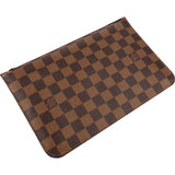 Louis Vuitton Monogram Damier Ebene Canvas Neverfull PM Pochette Accessoires Clutch
