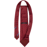[🔄️B06 / F80] Gucci Monogram GG Silk with Web Detail Tie - vintageandkickz