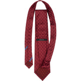 [🔄️B06 / F80] Gucci Monogram GG Silk with Web Detail Tie - vintageandkickz