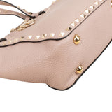 Valentino Garavani Grained Calfskin Rockstud Small Handbag