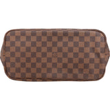 Louis Vuitton Monogram Damier Ebene Neverfull MM Shoulder Bag