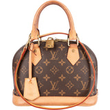Louis Vuitton Monogram Canvas Alma BB Bandoulière Handbag