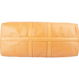 Louis Vuitton Beige Epi Leather Keepall 45 Travel Bag