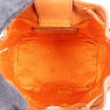 MCM Monogram Visetos Heritage Drawstring Bucket Crossbody Bag