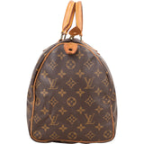 Louis Vuitton Monogram Canvas Speedy 35 Handbag