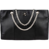 Chanel Caviar Leather Bijoux Chain Tote Shoulder Crossbody Bag
