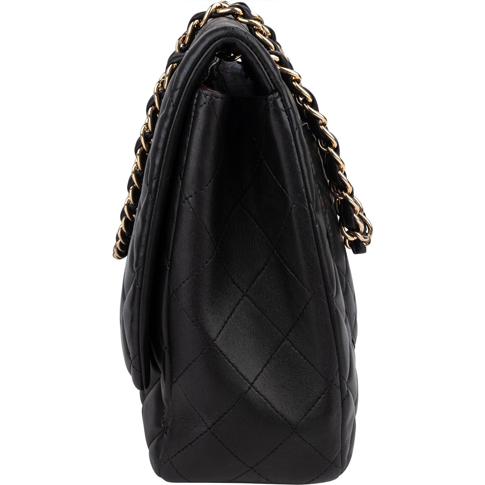Chanel Quilted Lambskin Maxi Single Flap Crossbody Bag xx Datacode - vintageandkickz