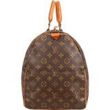 Louis Vuitton Monogram Canvas Keepall 50 Travel Bag