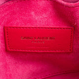 Saint Laurent Pink Leather Sac De Jour Handbag