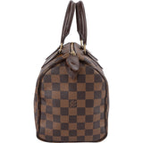 Louis Vuitton Monogram Damier Ebene Speedy 25 Handbag