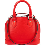 Louis Vuitton Red Epi Leather Alma BB Crossbody Handbag