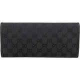 Gucci Monogram GG Canvas Bamboo Clutch Bag