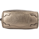 [🔄️B11 / F19] Prada Metallic Pebbled Leather Bauletto Bag Handbag - vintageandkickz