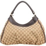 Gucci Monogram GG Canvas Abbey D-Ring Hobo Shoulder Bag