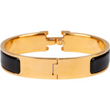 Hermès Gold Tone Clic H Bracelet