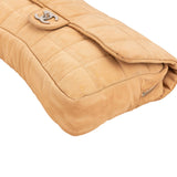 Chanel Quilted Nylon Chocolate Bar Jumbo Flap Shoulder Bag