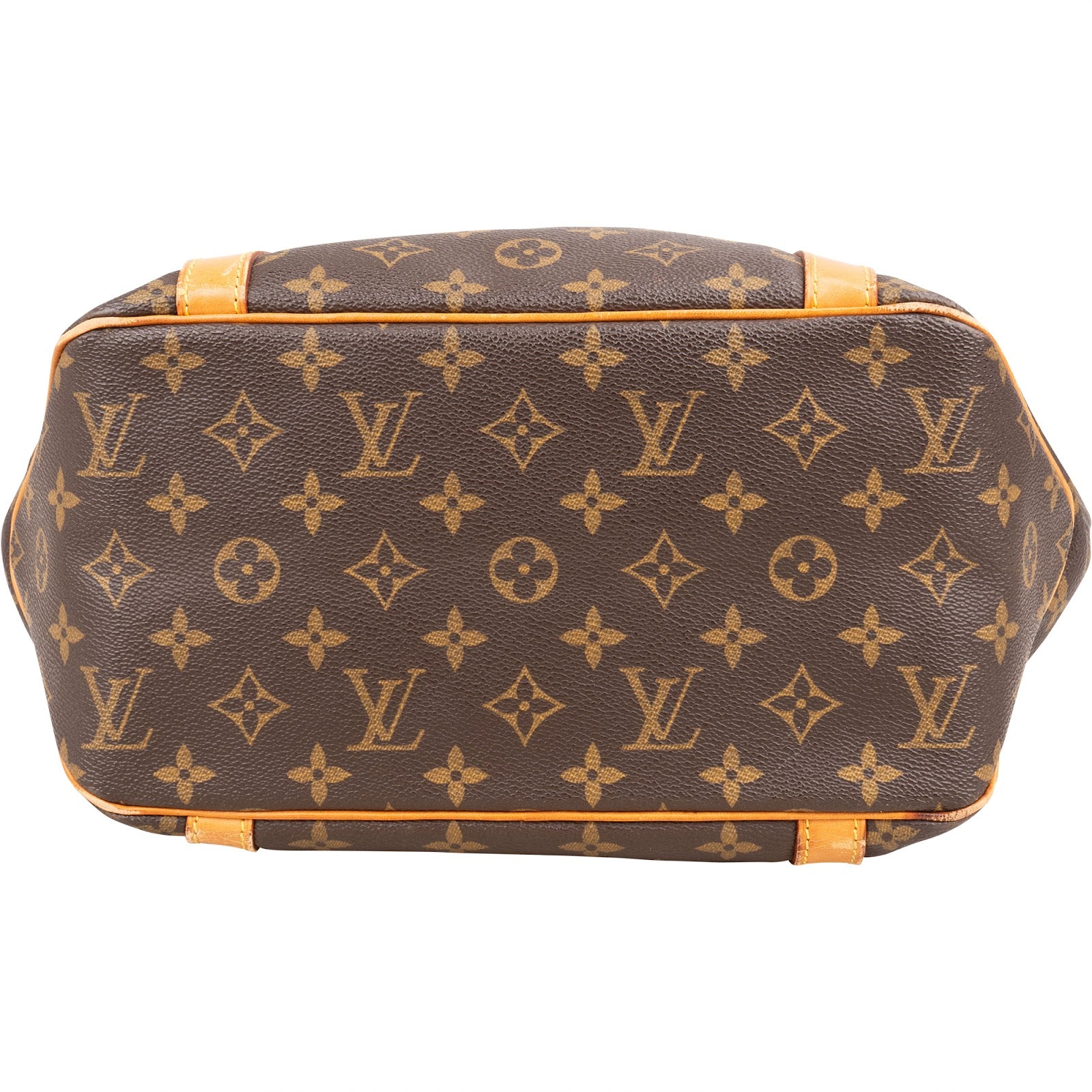 [🔄️B17 / F71] Louis Vuitton Monogram Canvas Sac Shopping Shoulder Bag xx eine Niete kleben - vintageandkickz