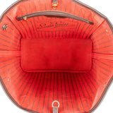 Louis Vuitton Monogram Damier Ebene Neverfull MM Shoulder Bag
