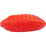 Bottega Red Veneta Intrecciato Leather Mini Jodie Handbag