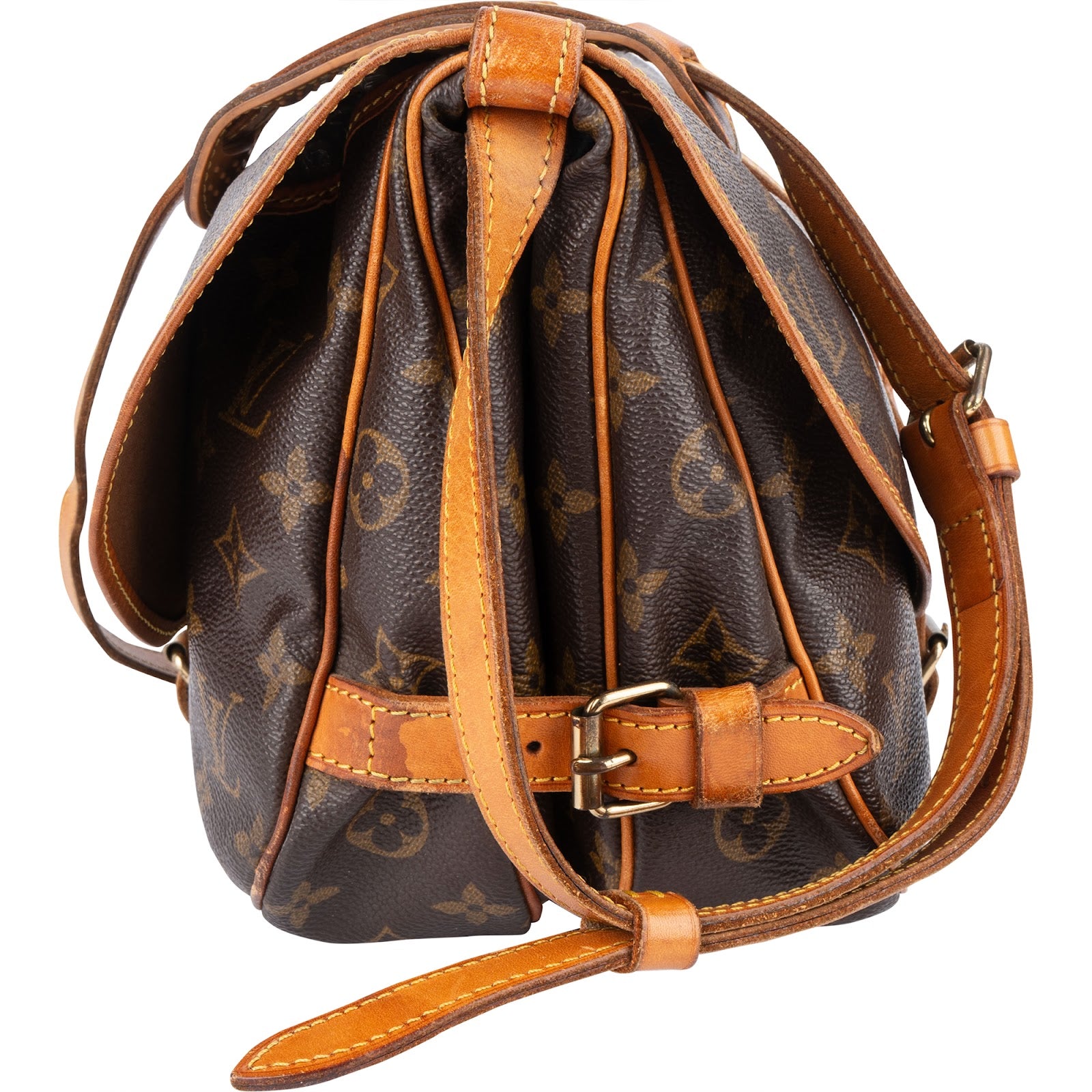 Louis Vuitton Monogram Canvas Saumur 30 Crossbody Bag - vintageandkickz