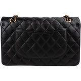 Chanel Quilted Lambskin Medium Double Flap Shoulder Bag