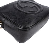 Gucci Black Leather Soho Disco Crossbody Bag