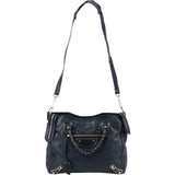 Balenciaga Blue  Leather Giant City Handbag
