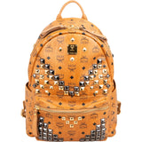 MCM Monogram Visetos Stark Studded Backpack