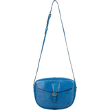 Louis Vuitton Blue Epi Leather Jeune Fille GM Crossbody Bag - vintageandkickz