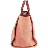 Chanel Pink Cotton Deauville Handbag