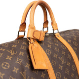Louis Vuitton Monogram Canvas Keepall 55 Travel Bag