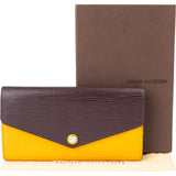 Louis Vuitton Bicolor Epi Leather Sarah Wallet