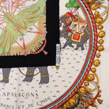 Hermès Caparaçons la France et de l'Inde Silk 90 Scarf Tuch