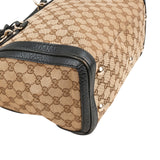 Gucci Monogram GG Leather Tote Satchel Handbag