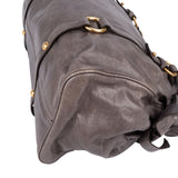 Miu Miu Vitello Lux Bow City Satchel Handbag
