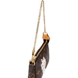 Louis Vuitton Monogram Canvas Illustre Cat Marie Mini Pochette Accessoires Handbag