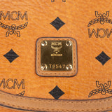 MCM Monogram Visetos Saddle Shoulder Bag