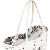 MCM Monogram Visetos Liz Reversible Shopper Shoulder Bag