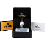 Fendi Silver Tone F-Link Orologi Woman Watch