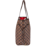 Louis Vuitton Monogram Damier Ebene Canvas Neverfull MM Shoulder Bag