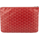 Goyard Monogram Goyardine Canvas Senat MM Clutch