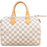 Louis Vuitton Monogram Damier Azur Speedy 25 Handbag