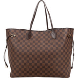 Louis Vuitton Monogram Damier Ebene Neverfull GM Shoulder Bag
