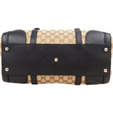Gucci Monogram GG Canvas Boston Handbag