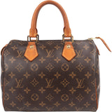 Louis Vuitton Monogram Canvas Speedy 25 Handbag