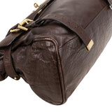 Mulberry Soft Buffalo Leather Alexa Satchel Crossbody Handbag