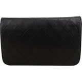 Chanel Quilted Lambskin Small 24K Gold Single Flap Shoulder Bag