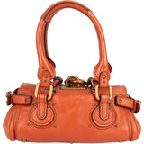 Chloé Grained Leather Paddington Handbag