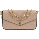 Louis Vuitton Monogram Empreinte Leather Pochette Felicie Crossbody Bag