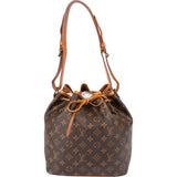Louis Vuitton Monogram Canvas Sac Noé Petit Shoulder Bag